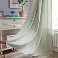 Sutuo Home Boho Curtain for Bedroom 84 Inch Length, Light Filtering Farmhouse by SutuoHome